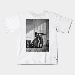 The Vampire's Kiss - Max Ernst Kids T-Shirt